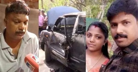 ദുരന്തത്തിൽ പെട്ട കാറിൽ സൂക്ഷിച്ചിരുന്നതു കുടിവെള്ളമാണെന്ന് മരിച്ച റീഷയുടെ അച്ഛൻ
