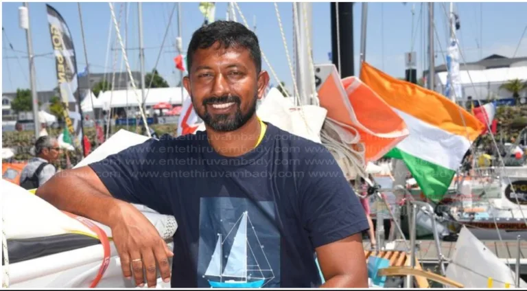 പായ്‌വഞ്ചിയാത്രയിൽ ചരിത്രമെഴുതി അഭിലാഷ് ടോമി