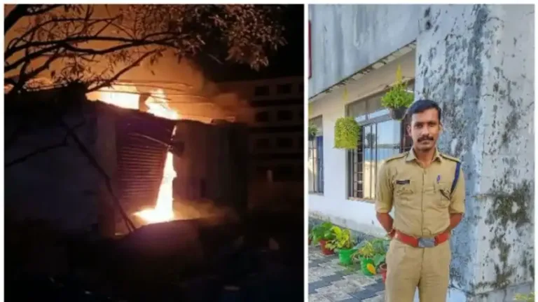 കിൻഫ്ര പാർക്കിൽ തീയണയ്ക്കുന്നതിനിടെ ഫയർഫോഴ്സ് ജീവനക്കാരന് ദാരുണാന്ത്യം
