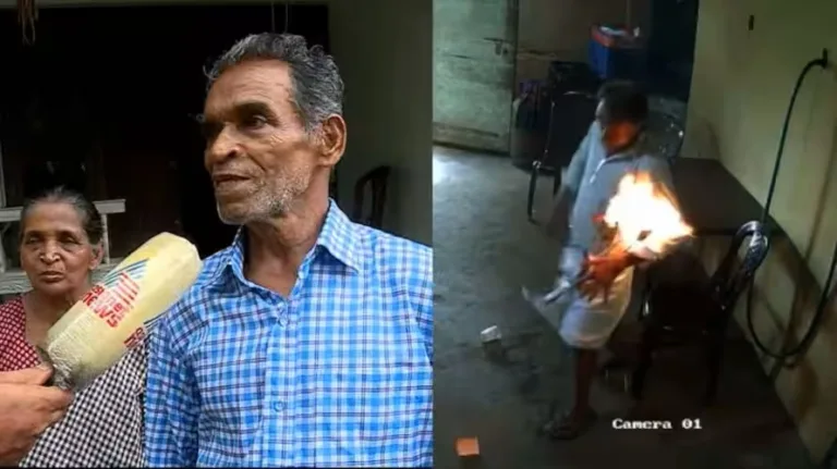 ‘ബനിയനിട്ടത് രക്ഷയായി, പൊട്ടിത്തെറിച്ചത് ഞെട്ടൽ മാറാതെ വയോധികൻ