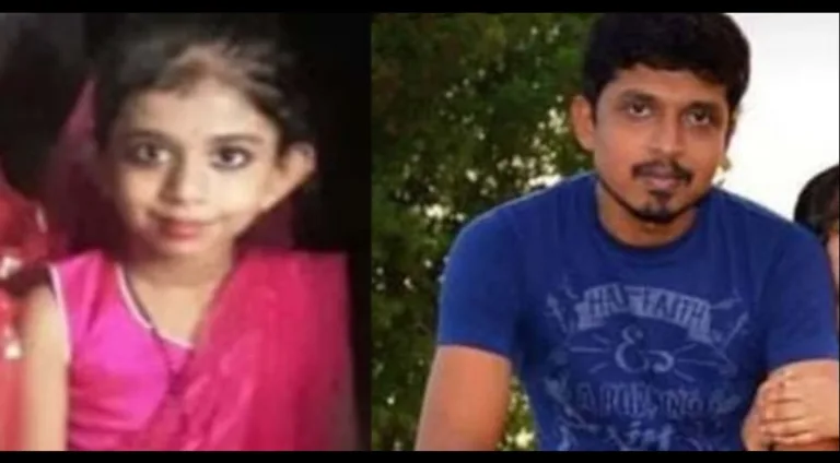 ആറു വയസ്സുള്ള മകളെ പിതാവ് വെട്ടിക്കൊലപ്പെടുത്തി