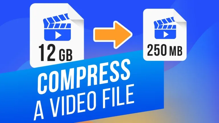 Fast compress videos