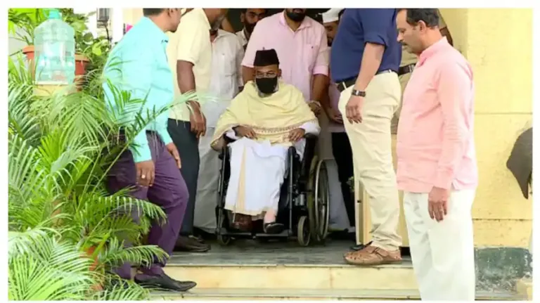 മഅദനി തിരുവനന്തപുരത്തെത്തി; അൻവാർശ്ശേരിയിലേക്ക് പുറപ്പെട്ടു