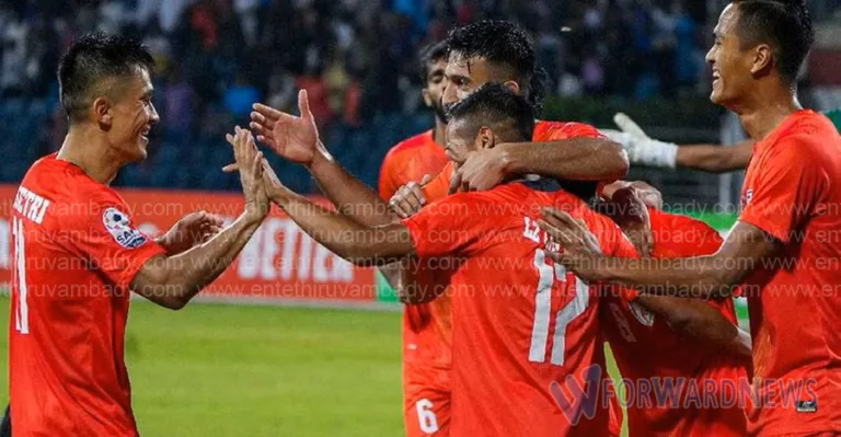 കുവൈത്തിനെ തകര്‍ത്ത് സാഫ് കപ്പ് കിരീടത്തില്‍ മുത്തമിട്ട് ഇന്ത്യ