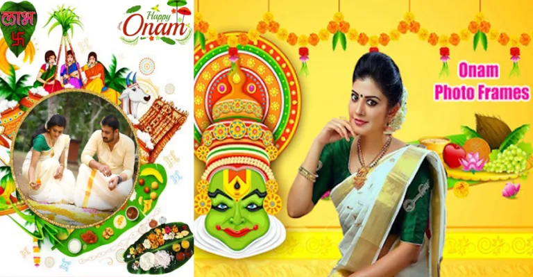 Happy Onam Photo Frames