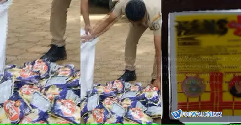 വയനാട്ടിൽ വൻ നിരോധിത പുകയില വേട്ട:പച്ചക്കറി വണ്ടിയുമായി 30 ലക്ഷം രൂപയുടെ ഹാൻസ് പിടികൂടി