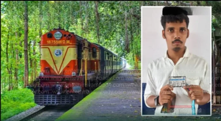ഷൊർണുർ- നിലമ്പൂർ പാതയിലെ ട്രെയിനിൽ നിന്ന് വ്യാജ ടിടിഇ പിടിയിൽ