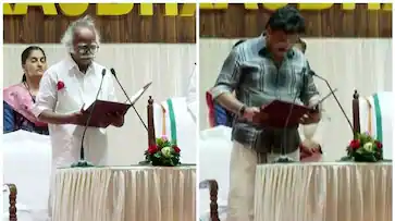 രാമചന്ദ്രൻ കടന്നപ്പള്ളിയും കെ ബി ​ഗണേഷ്കുമാറും മന്ത്രിമാരായി സത്യപ്രതിജ്ഞ ചെയ്തു
