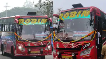 വീണ്ടും സർവീസ് തുടങ്ങി റോബിൻ; ഒരു കി.മീ. പിന്നിട്ടപ്പോൾ തന്നെ തടഞ്ഞ് എംവിഡി