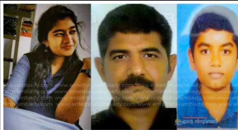 പമ്പാനദിയിൽ കുളിക്കാനിറങ്ങിയ അച്ഛനും മകളും ഉൾപ്പെടെ ഒരു കുടുംബത്തിലെ മൂന്നുപേർ മുങ്ങി മരിച്ചു.