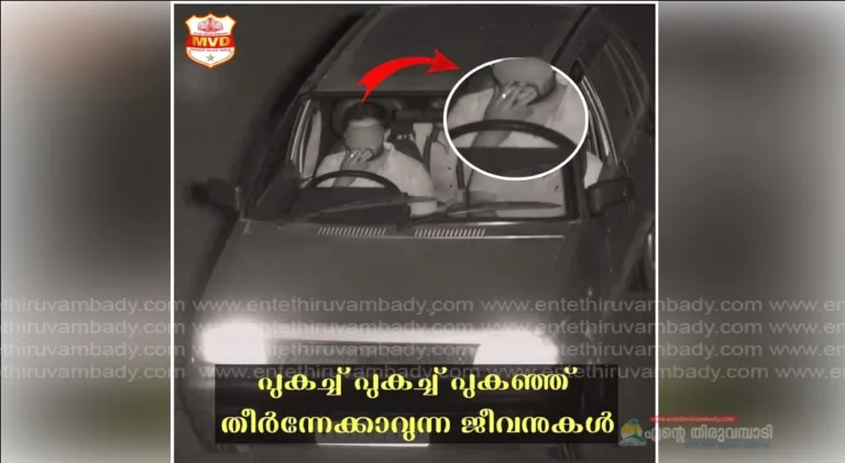 ഡ്രൈവിംഗ് വേളകളിൽ വാഹനങ്ങളിൽ ഇരുന്നു പുകവലിക്കുന്നത് ആരോഗ്യത്തിന് ഹാനികരം  മാത്രമല്ല വലിയ റോഡപകടങ്ങൾക്കു കൂടിയാണ് വഴിതെളിക്കുന്നത്: മോട്ടോർ വാഹന വകുപ്പ്