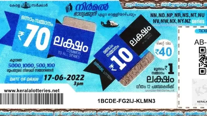 നിർമൽ NR 378 ലോട്ടറി നറുക്കെടുപ്പ് ഫലം പ്രഖ്യാപിച്ചു