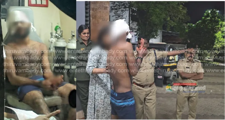 രാത്രി കിടപ്പുമുറിയില്‍ എത്തിയ ഭാര്യയുടെ സുഹൃത്തിനെ ഭര്‍ത്താവ് വെട്ടിപ്പരിക്കേല്‍പ്പിച്ചു
