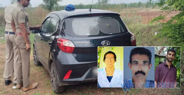 കമ്പത്ത് മൂന്നു പേരെ കാറിനുള്ളിൽ മരിച്ചനിലയിൽ കണ്ടെത്തി