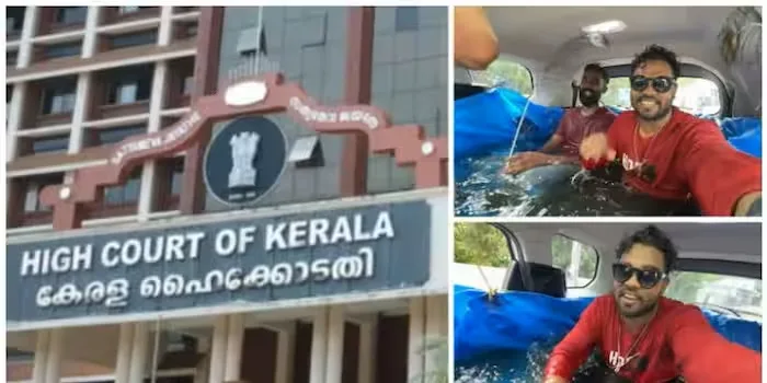 ‘സഞ്ജു ടെക്കിയുടെ കാര്‍ രജിസ്‌ട്രേഷൻ റദ്ദാക്കും, ലൈസൻസ് ഒരു വർഷത്തേക്ക് സസ്പെന്‍റ് ചെയ്യും’; സർക്കാർ കോടതിയിൽ
