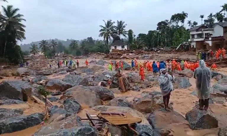 വയനാട് ഉരുള്‍പൊട്ടല്‍: താത്ക്കാലിക ആശുപത്രി പ്രവര്‍ത്തനമാരംഭിച്ചു.
