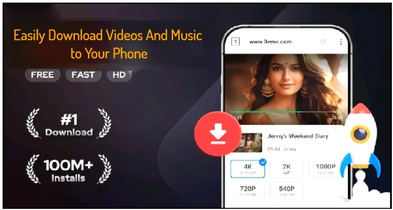 Video Downloader: Easily download videos and music to your phone