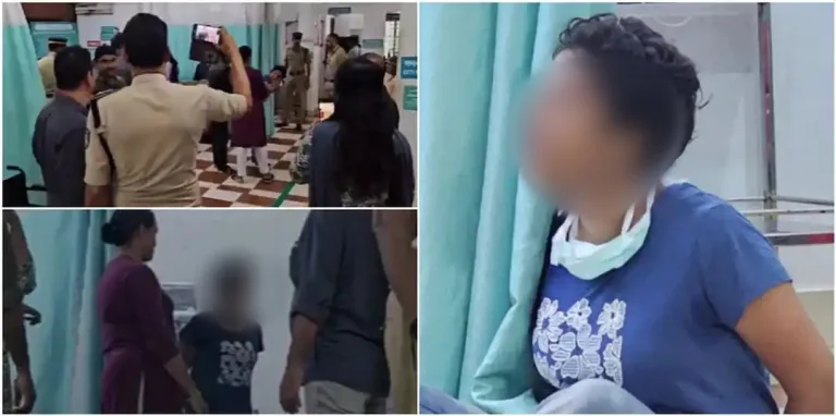 ലഹരിയിൽ പരാക്രമം കാട്ടിയ യുവതിയെ പൊലീസ് അറസ്റ്റ് ചെയ്തു