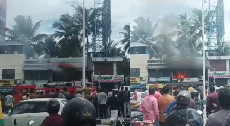 തിരുവനന്തപുരം ഇൻഷുറൻസ് ഓഫിസിൽ വന്‍ തീപിടിത്തം; രണ്ടു മരണം, ഒരാളെ തിരിച്ചറിഞ്ഞിട്ടില്ല