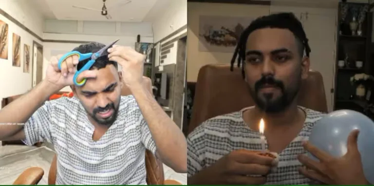 എല്ലാം അവസാനിപ്പിക്കുന്നു; കരഞ്ഞ് മുടി മുറിച്ച് ‘തൊപ്പി’