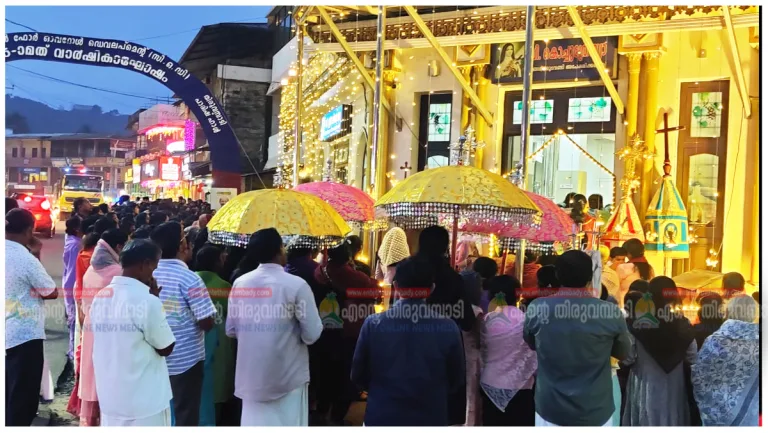 ടൗൺ കപ്പേളയിൽ വിശുദ്ധ യൂദാ തദേവൂസ് തിരുനാൾ സമാപിച്ചു