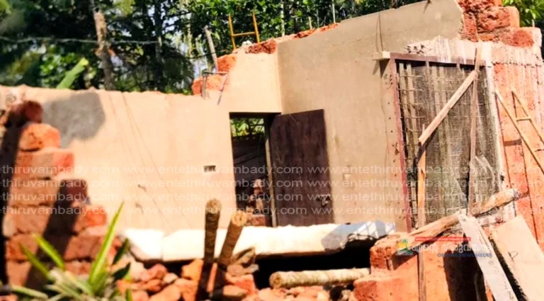 കോൺക്രീറ്റ് സ്ലാബിന് അടിയിൽ<br>കുടുങ്ങി തൊഴിലാളി മരിച്ചു