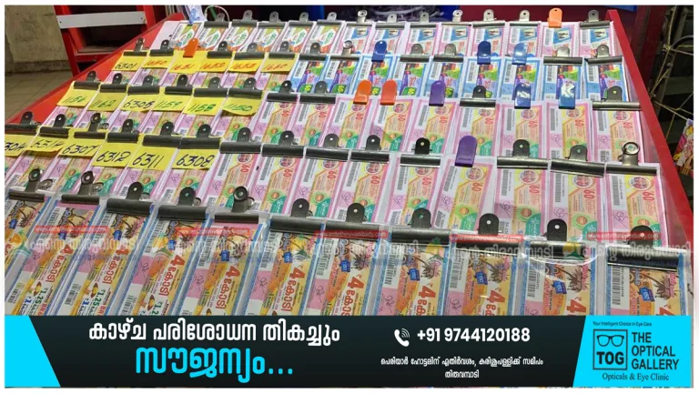 സുവർണ കേരളം എസ് കെ -6 ലോട്ടറി ഫലം