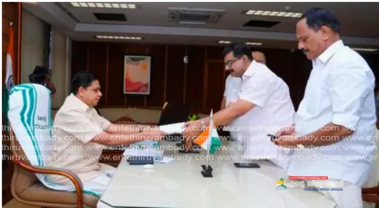 എംഎൽഎ സ്ഥാനം രാജി വെച്ച് പി വി അൻവർ