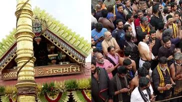 തിരുവാഭരണ ഘോഷയാത്ര ശരംകുത്തിയിലേക്ക്, സന്നിധാനം ശരണമുഖരിതം, മനം നിറയെ മകരവിളക്ക്