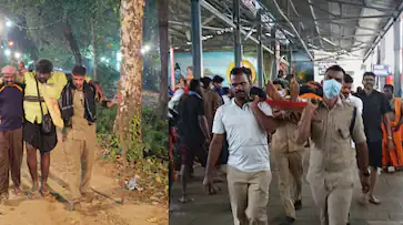 സമയം രാത്രി വൈകി, കാനനപാതയിൽ കുടുങ്ങിയത് ചെന്നൈയിൽ നിന്നെത്തിയ നാലുപേര്‍,