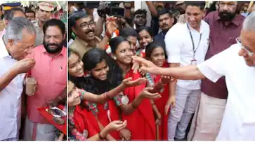 നാവിൽ കൊതിയൂറുന്ന പഴയിടത്തിന്‍റെ പായസം, ടേസ്റ്റ് ചെയ്യാൻ മുഖ്യമന്ത്രിയുമെത്തി;