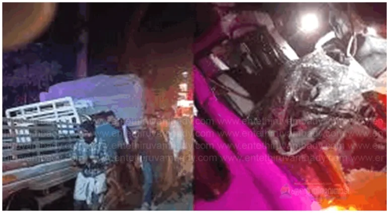ചുരത്തിൽ വാഹനാപകടം; പിക്കപ്പ് വാനും ലോറിയും ട്രാവലറും കൂട്ടിയിടിച്ചു, നാല് പേർക്ക് പരിക്ക്