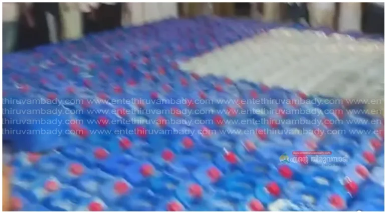 താനൂരിൽ വൻ സ്പിരിറ്റ് വേട്ട