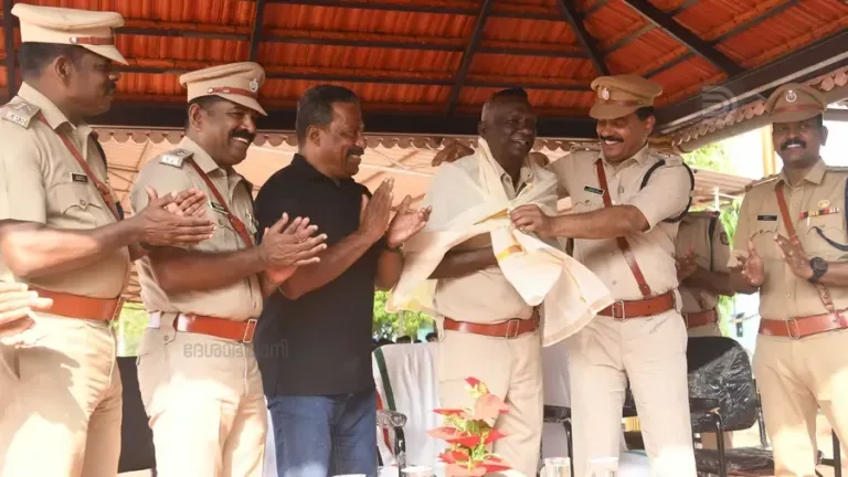 പിറന്നാള്‍ ദിവസം ഐഎം വിജയന് പൊലീസില്‍ നിന്നു യാത്രയയപ്പ്