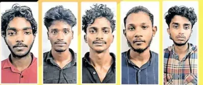 നഗരത്തിൽ കത്തികാട്ടി കവർച്ച: മുഴുവൻ പ്രതികളെയും പിടികൂടി