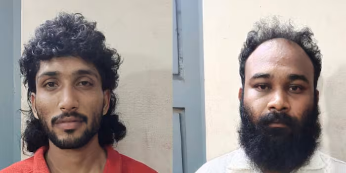 നിർത്തിയിട്ടിരുന്ന ആംബുലൻസിൽ ലഹരി മരുന്ന് വില്പ്പന;രണ്ടു പേരെ പിടികൂടി
