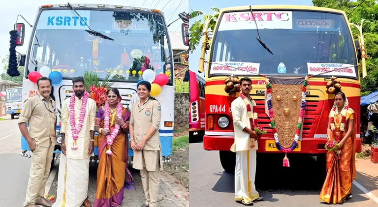 ഇനി കല്യാണയാത്രയും ആനവണ്ടിയുടെ വൈബിലാക്കാം; ചാർട്ടേഡ് ട്രിപ്പ് സൗകര്യമെരുക്കി കെഎസ്ആർടിസി