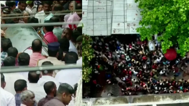 വൻ ജനാവലി, ഓടിക്കളിച്ച സ്കൂളിൽ നിശ്ചലനായി അവനെത്തി, മൃതദേഹം സ്കൂളിൽ പൊതുദർശനത്തിന് വെച്ചു