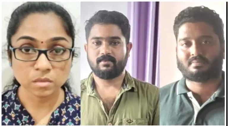 യുവാവ് കിടപ്പുമുറിയിൽ ആത്മഹത്യ ചെയ്ത കേസ്, കാമുകിയും ഭർത്താവും സഹോദരനും അറസ്റ്റിൽ