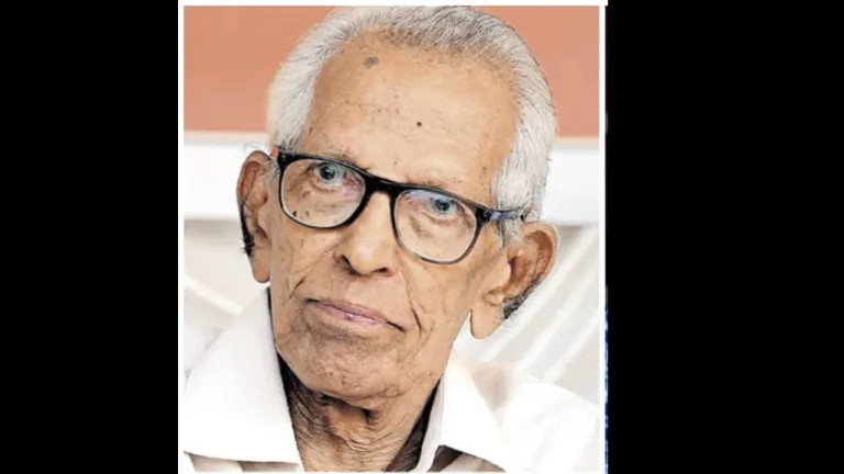 പ്രൊഫ. എം കെ സാനു അന്തരിച്ചു