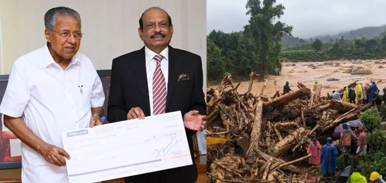 ദുരിതാശ്വാസ നിധിയിലേക്ക് പത്തുകോടി രൂപ സംഭാവന നല്‍കി എം എ യൂസഫലി