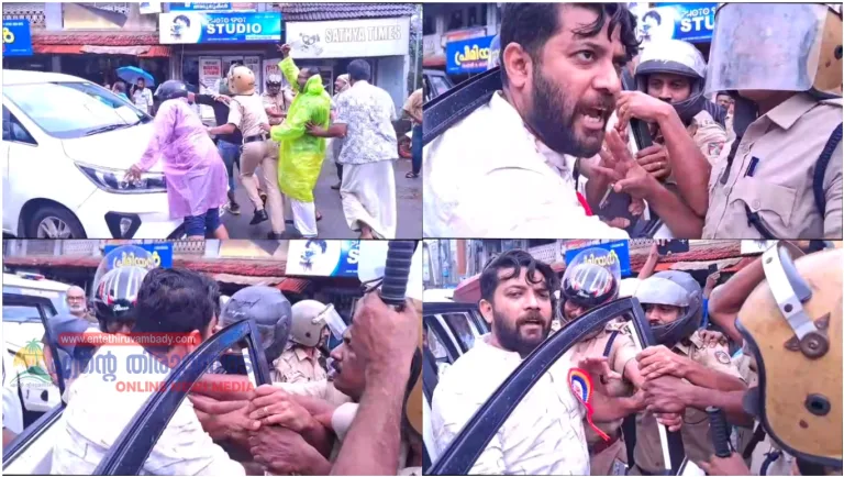 ഷാഫി പറമ്പിലിനെ തട‍ഞ്ഞ കേസ്; 11 ഡിവൈഎഫ്ഐ പ്രവർത്തകരെ അറസ്റ്റ് ചെയ്ത് സ്റ്റേഷന്‍ ജാമ്യത്തില്‍ വിട്ടു