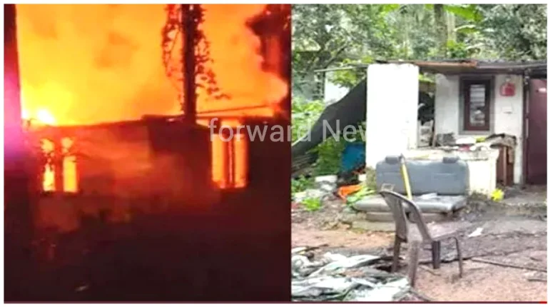 പൊട്ടിത്തെറിച്ചത് പവര്‍ ബാങ്കല്ല; തിരൂരില്‍ വീട് പൂര്‍ണമായും കത്തിനശിച്ച സംഭവത്തില്‍ വന്‍ ട്വിസ്റ്റ്; വീട്ടുടമ അറസ്റ്റില്‍