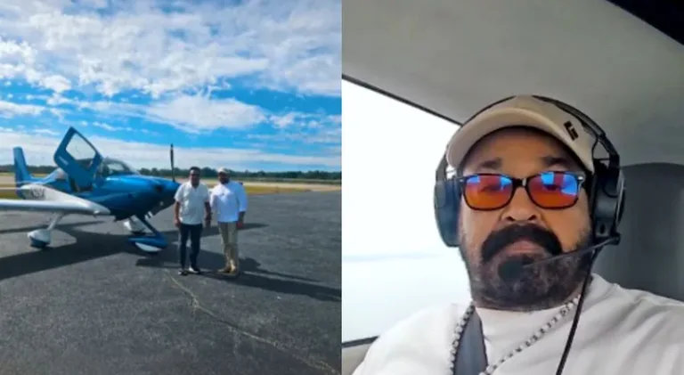 ‘സൂക്ഷിച്ചുകൊണ്ടുപോകണേ…’; പ്രൈവറ്റ് ജെറ്റ് യാത്രയുടെ വീഡിയോ പങ്കുവെച്ച് മോഹൻലാൽ