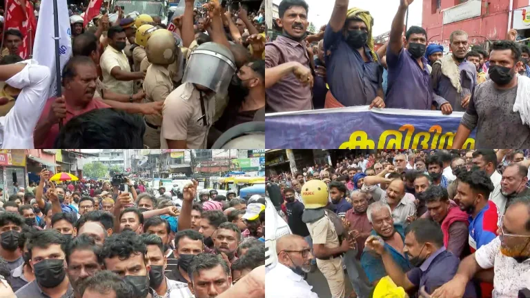 പാളയം മാർക്കറ്റ് കല്ലുത്താൻ കടവിലേക്ക് മാറ്റുന്നു;വൻ പ്രതിഷേധം