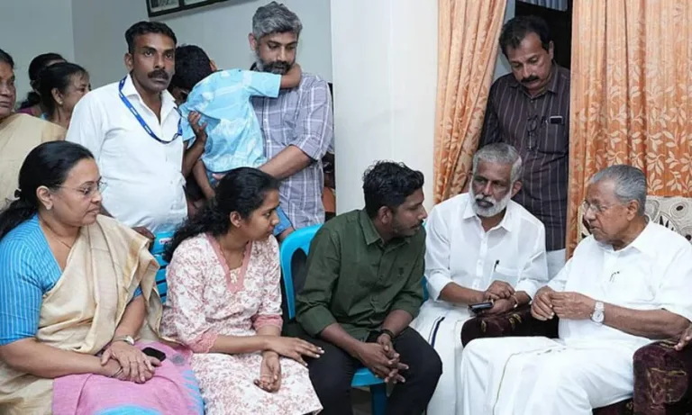 ആലിൻ ഷെറിന്റെ വീട്ടിൽ മുഖ്യമന്ത്രിയെത്തി; അ​വ​യ​വദാ​ന കേ​ന്ദ്ര​ത്തി​ന് ആ​ലി​ന്‍റെ പേ​ര് ന​ൽ​കും