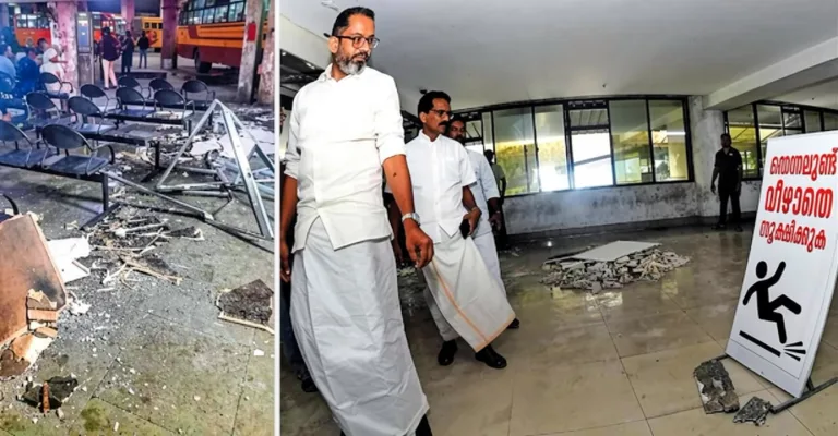 ഭീകര സ്വപ്നം പോലെ കോഴിക്കോട് കെഎസ്ആർടിസി ബസ് സ്റ്റാൻഡ്; കയറി നിൽക്കാനും ഇപ്പോൾ പേടിക്കണം.