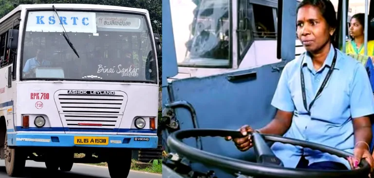 പ്രിയദർശിനി സൗജന്യ ബസ് യാത്രാ പദ്ധതി: ഉദ്ഘാടന ദിവസം ബസ് ഓടിക്കുക KSRTCയുടെ ആദ്യ വനിതാ ഡ്രൈവർ.